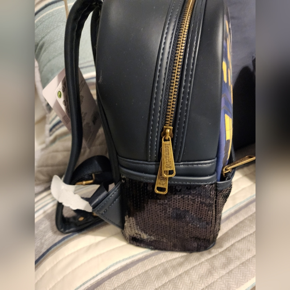 Harry Potter Loungefly Diagon Alley Backpack - Multicolor NWT - Picture 3 of 8